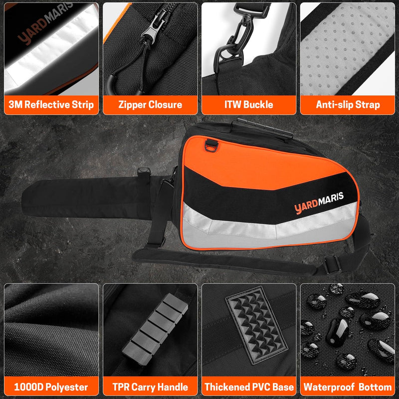 070 Chainsaw Carrying Case,Compatible with Stihl/Husqvarna 16"/18"/20" Chain saws