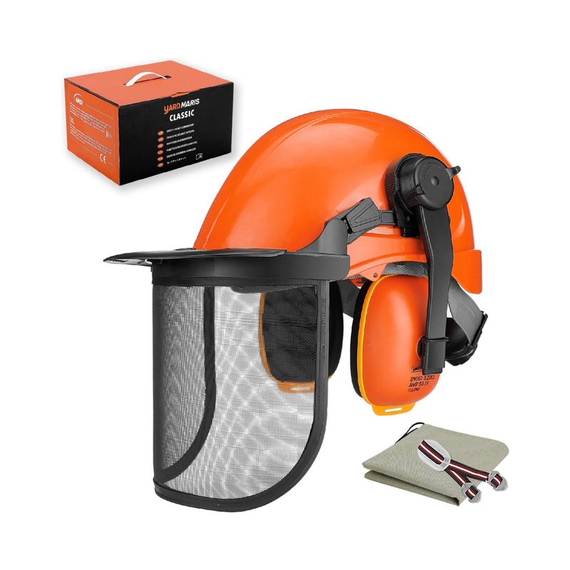 040 Chainsaw Helmet, Forestry Safety Helmet System with Face and Hearing Protection