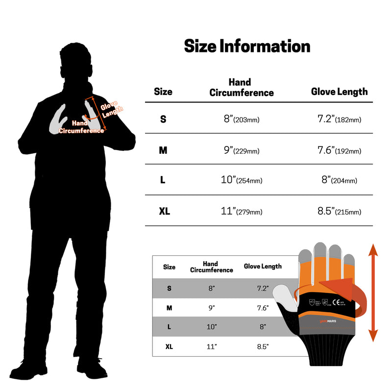 050 Classic Chainsaw Safety Gloves